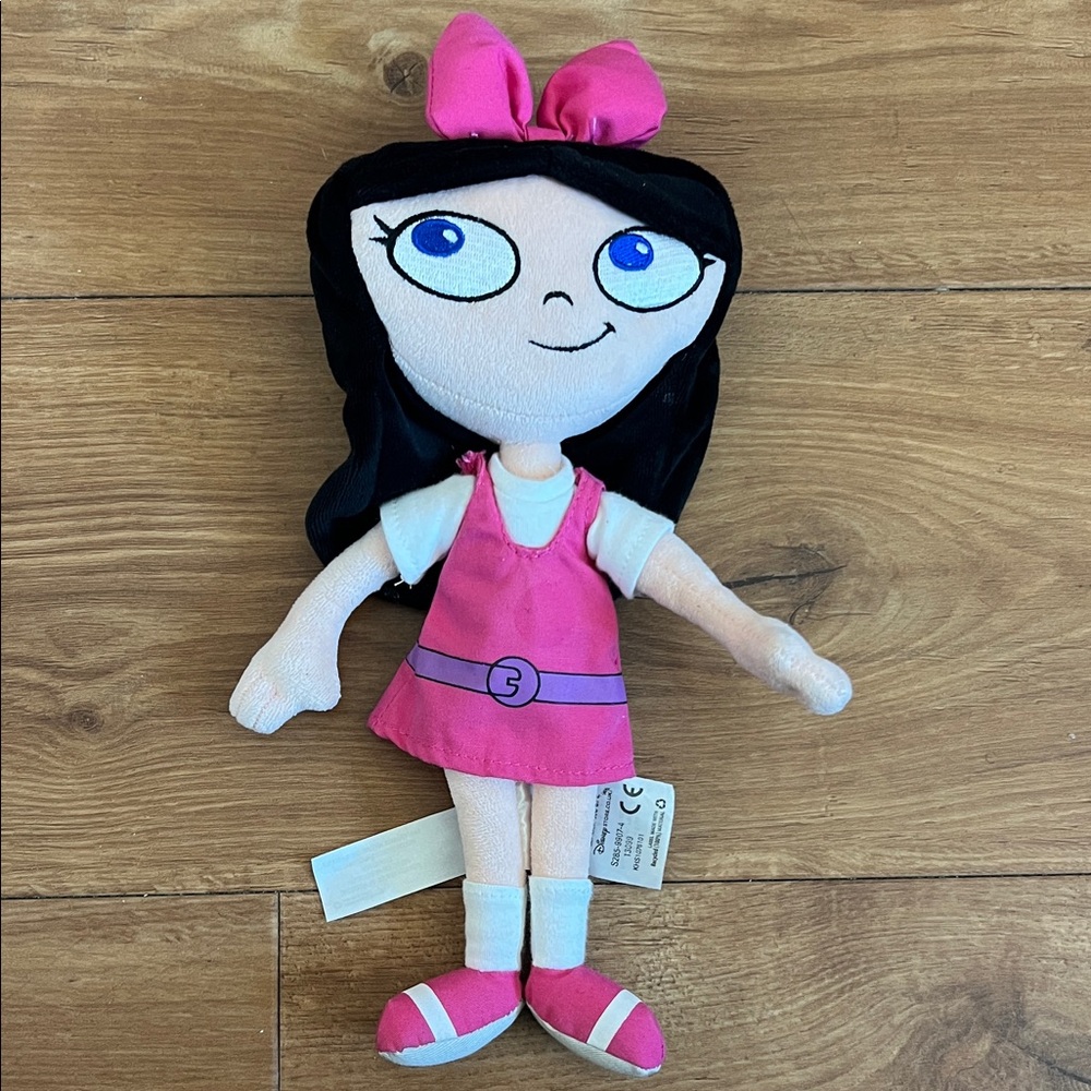 Rare Disney Store Isabella from Phineas & Ferb Plush